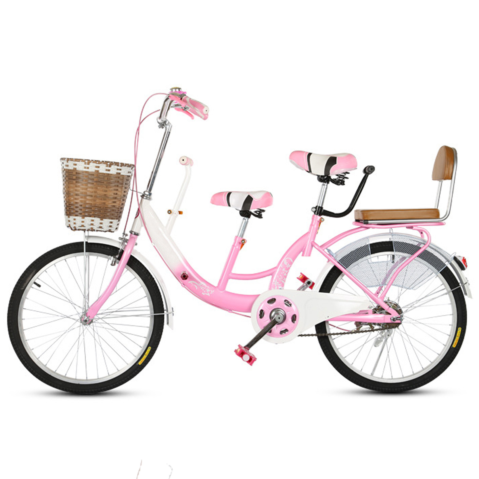 Fashion Style 2 Seat Funny Tandem Bike For Tour And Sightseeing Couples Bike