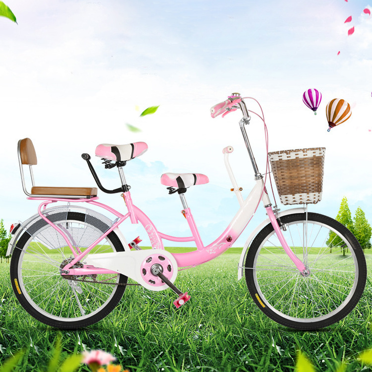 Fashion Style 2 Seat Funny Tandem Bike For Tour And Sightseeing Couples Bike