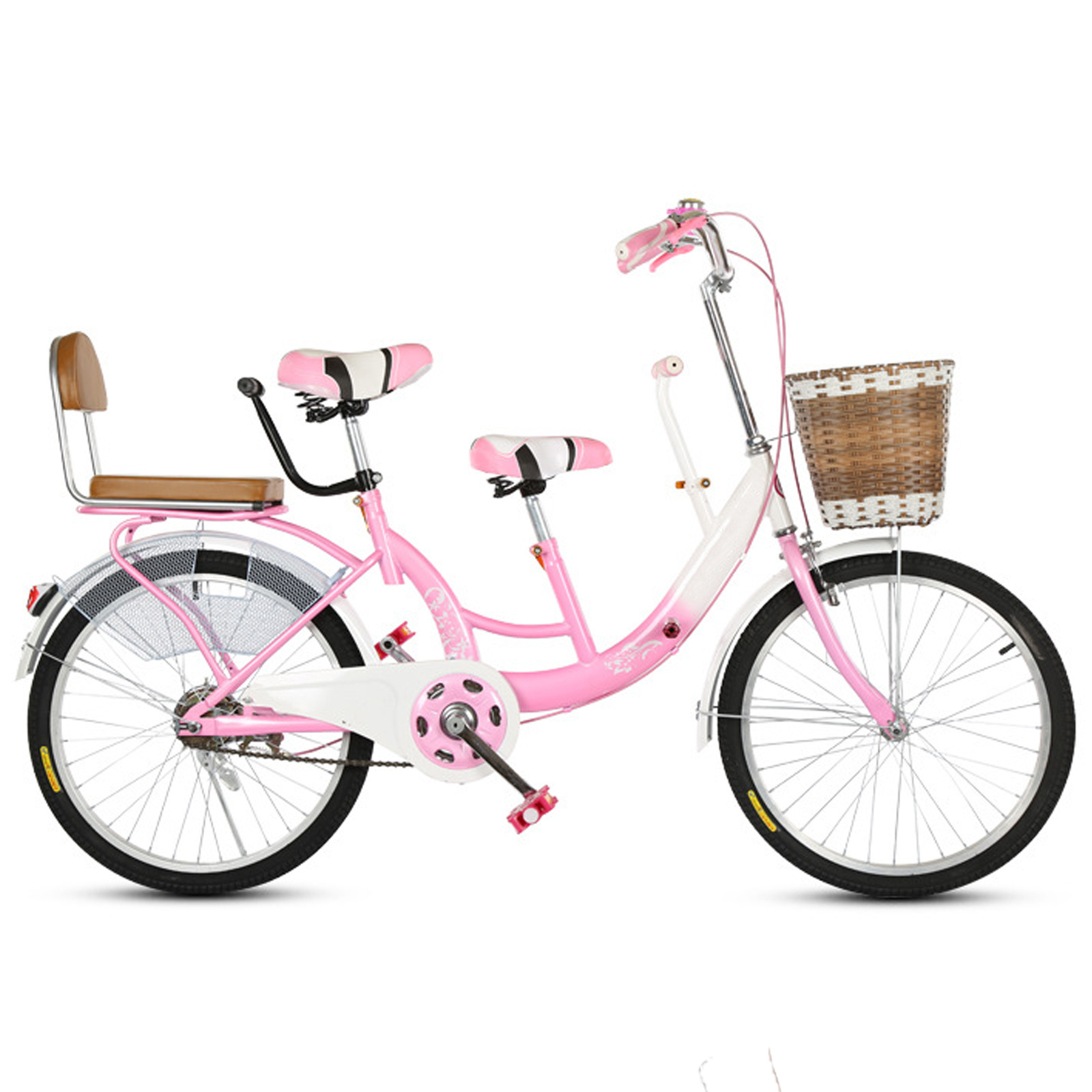 Fashion Style 2 Seat Funny Tandem Bike For Tour And Sightseeing Couples Bike