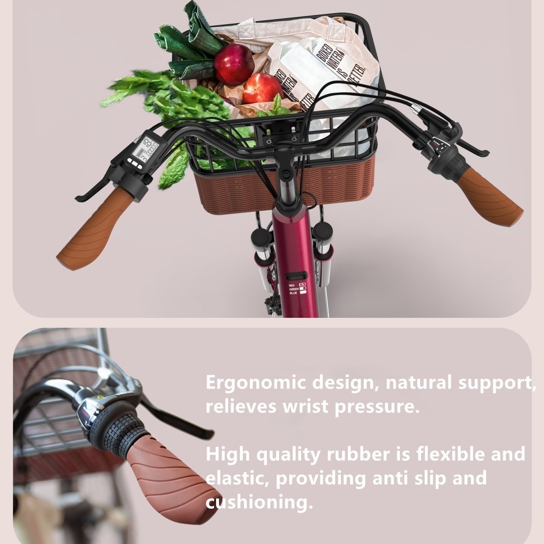 Alloy Frame Snow Beach Cruiser Retro Chopper 36V Electric Bike 250W Fat Tire e Bike/Electric Bicycle/Electric Bike