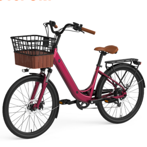 Alloy Frame Snow Beach Cruiser Retro Chopper 36V Electric Bike 250W Fat Tire e Bike/Electric Bicycle/Electric Bike