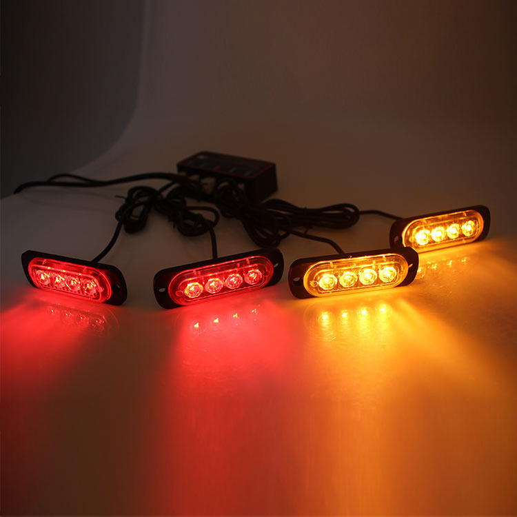 Hot Sale 16LED Car Bumper Led Atmosphere Light Grill Led Light with Remote Control