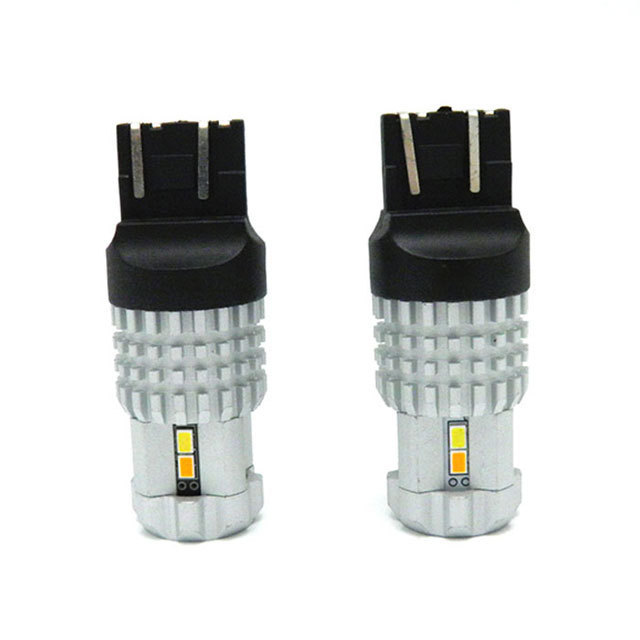 Car LED Bulb 7443  W21/5W Led Car Bulb Amber White Led Turn Light Direction Indicator Lamp