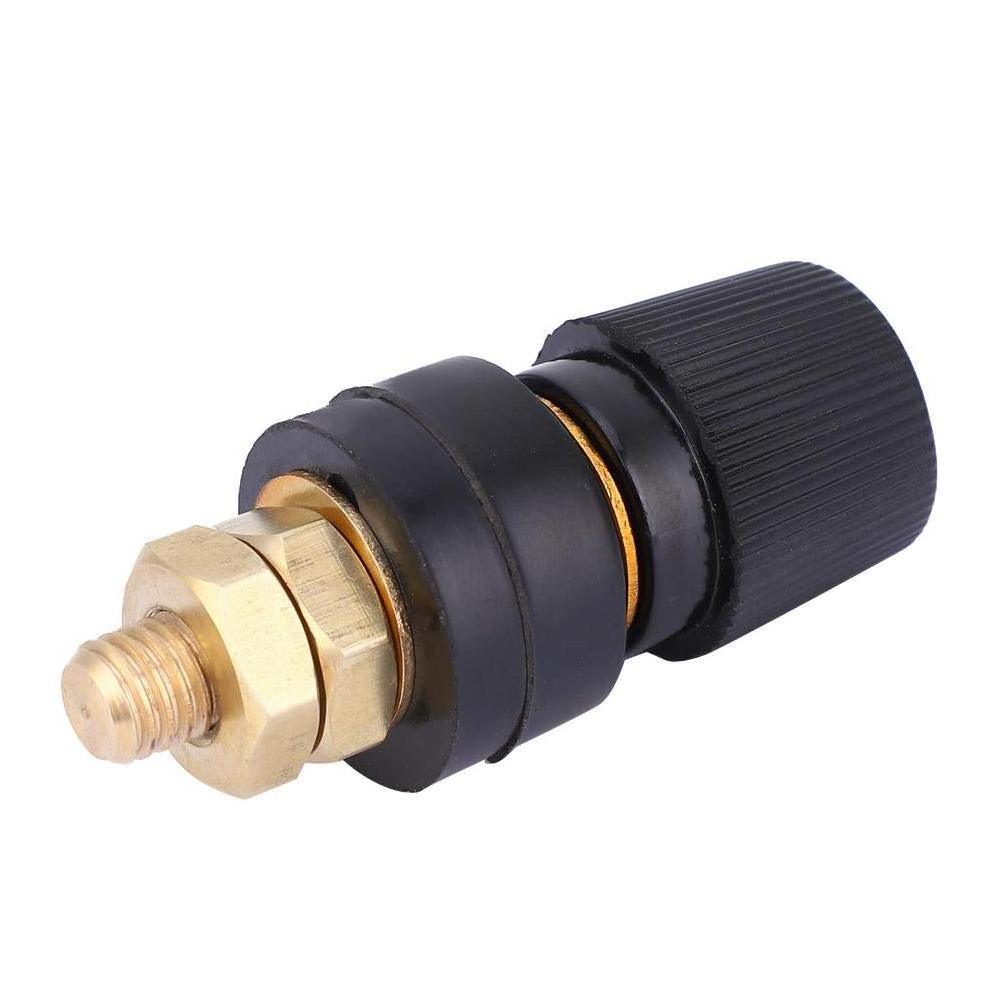 2Pcs Terminal Binding Post 555 Type Brass Pillar Terminal Block M8 Threaded Diameter Binding Post 0V-380V 200A