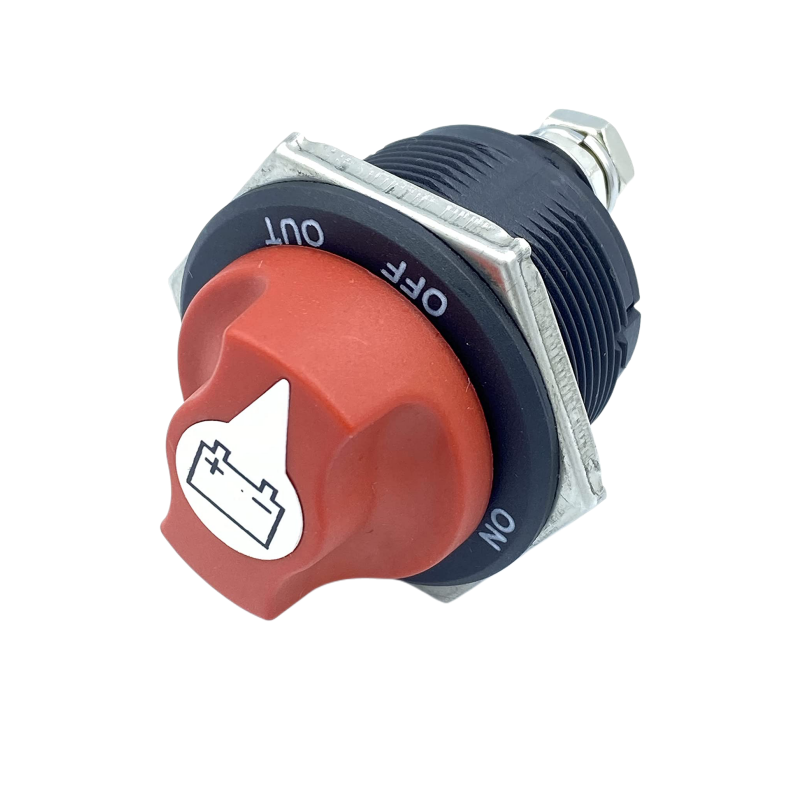 Car Battery Isolator Selector Switch, Max 32V 200A Cont 300A INT On/Off Power Disconnect Switch Battery Cut/Shut Off