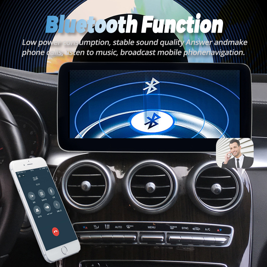 Best Processor Android Screen For Benz C Class W205 C180 C200 C220 C300 C350 V W447 GLC X253 Carplay Video Autoradio Head Unit