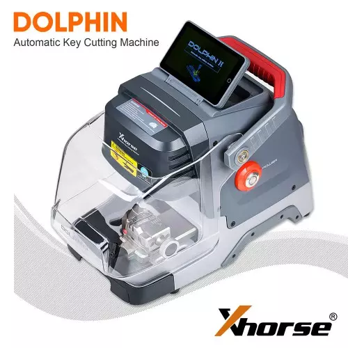 2022 Xhorse Dolphin II XP-005L  Automatic Portable Key Cutting Machine with Adjustable Screen Automatically Key Cutting Machine