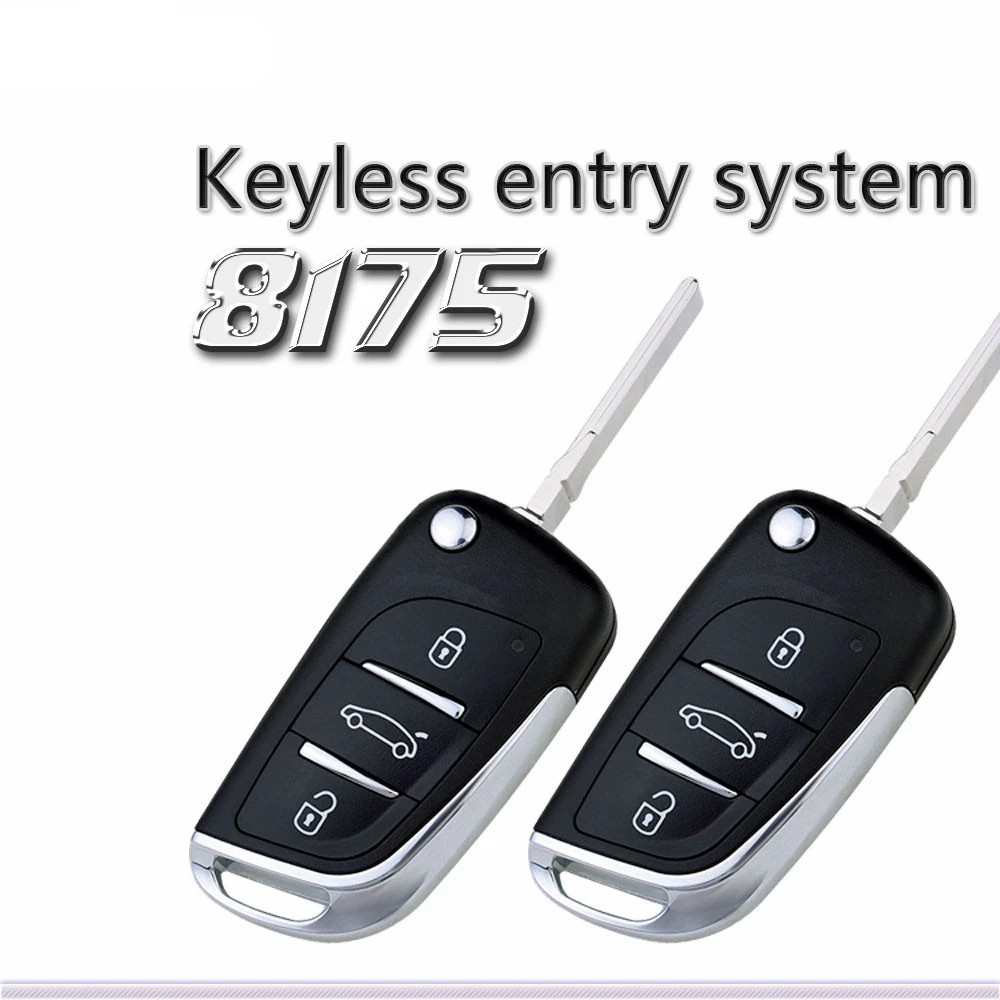 Universal Car Auto Alarm Remote Central Door Locking Anti-Theft Device Vehicle Keyless Entry System Kit 12V M602-8175