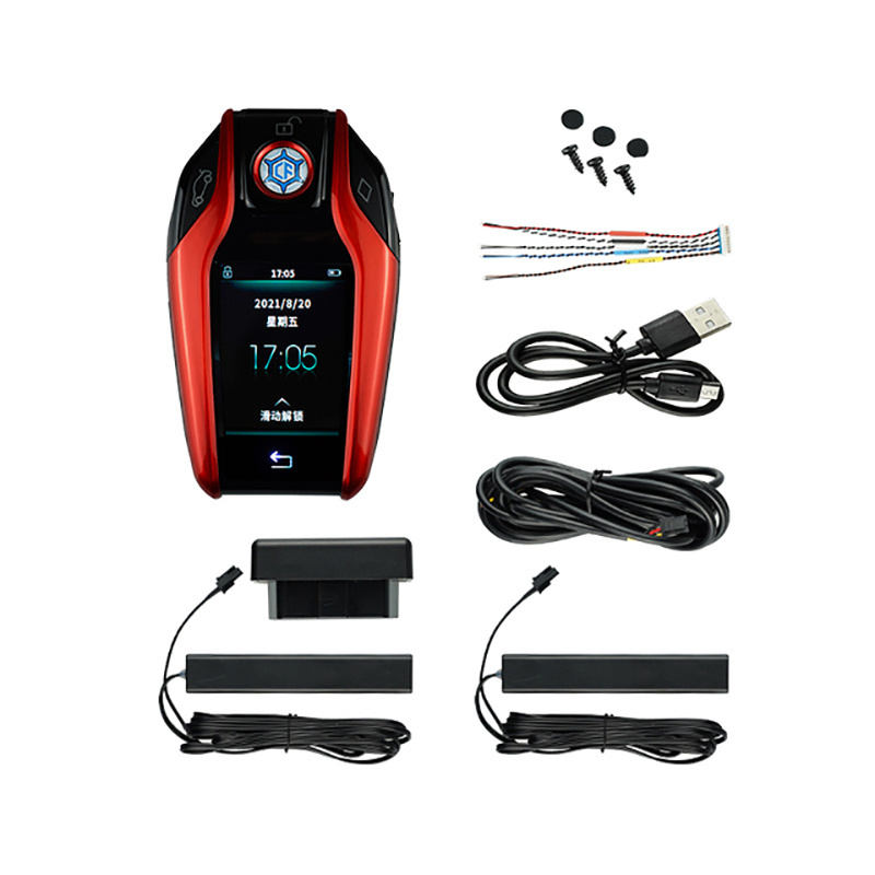 K600 Keyless Entry Universal Modified Smart Remote Key LCD Screen For B-mw Au-di K-ia English Version