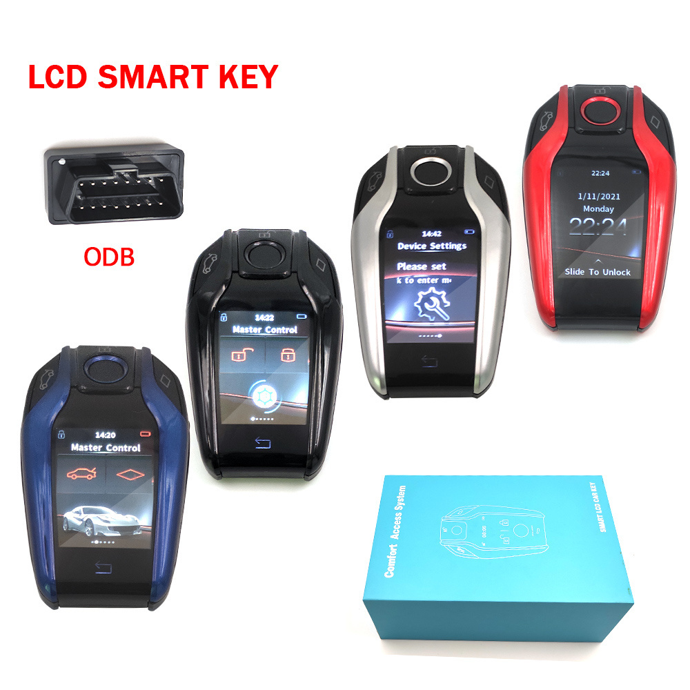 CF500 Upgrade Version Modified Universal Smart LCD Screen Key Shell for Toyota/Lexus/Hyundai/Peugeot/Volvo/BMW/VW/Buick/Suzuki