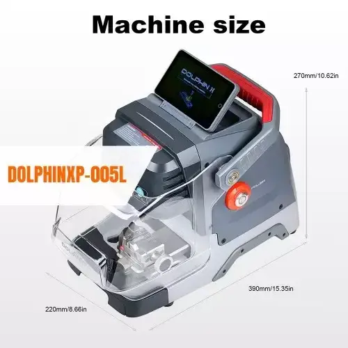 2022 Xhorse Dolphin II XP-005L  Automatic Portable Key Cutting Machine with Adjustable Screen Automatically Key Cutting Machine