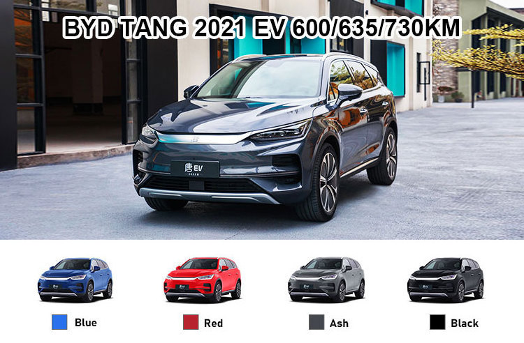 BYD 7 Seat 4x4 AWD SUV China Manufacturer Electric Car Byd Tang Ev 635km Byd Electric Car  New Energy Auto Car For Adults