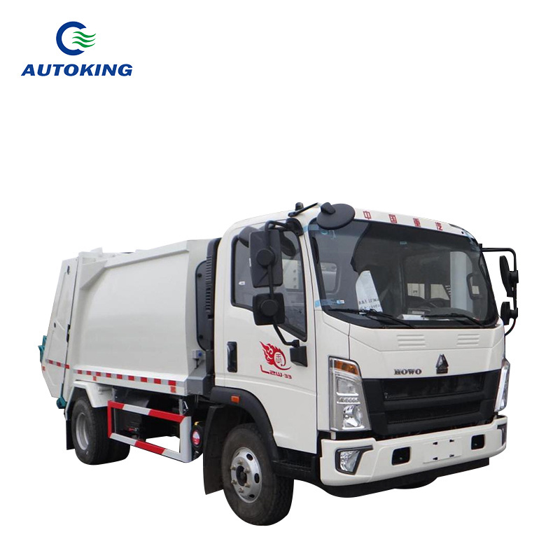 HOWO Electric compressed garbage truck