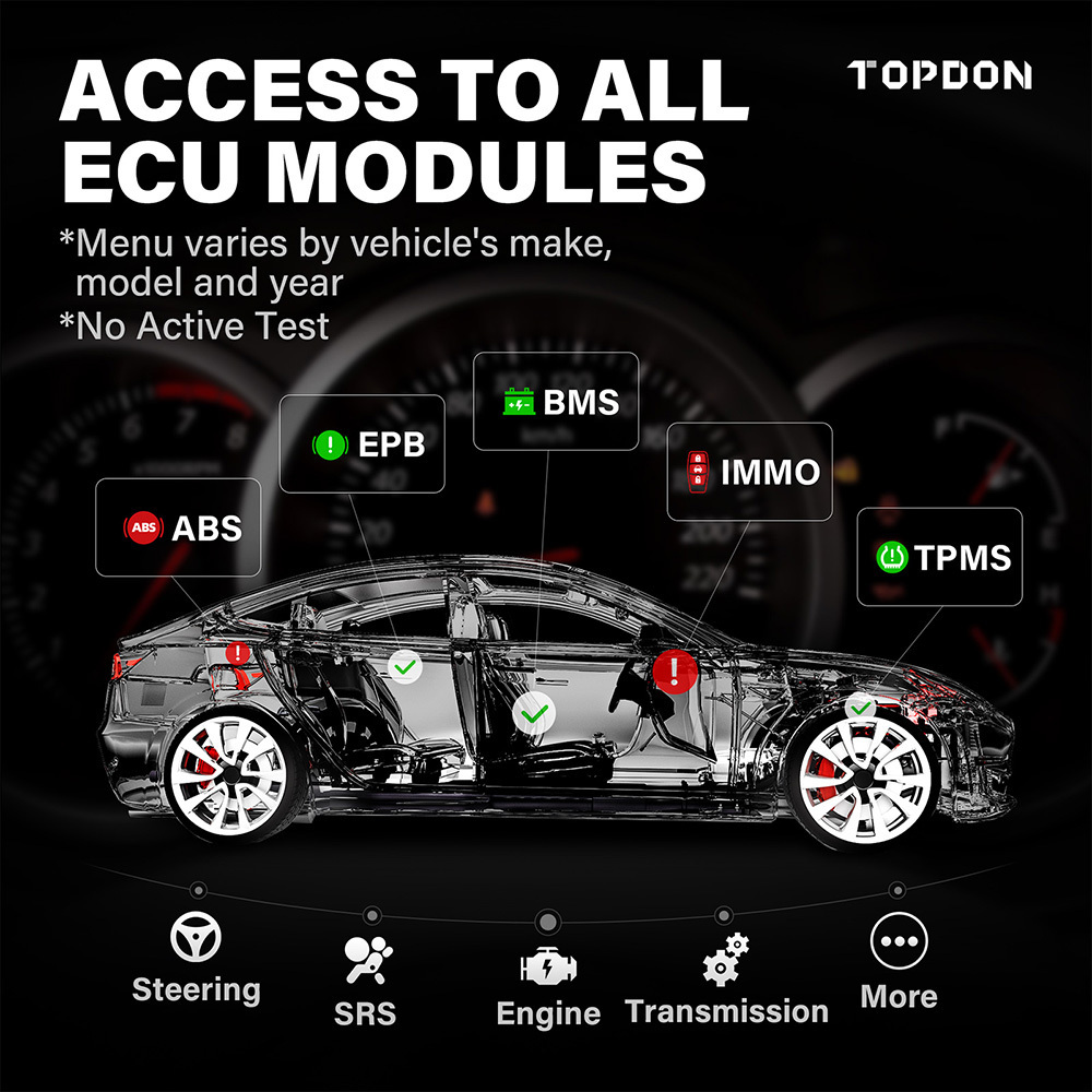 Topdon ArtiDiag800BT AD800BT Automotive Car OBD2 All System Scan Scanner Universal Auto Diagnostic Tool Machine For All Vehicles