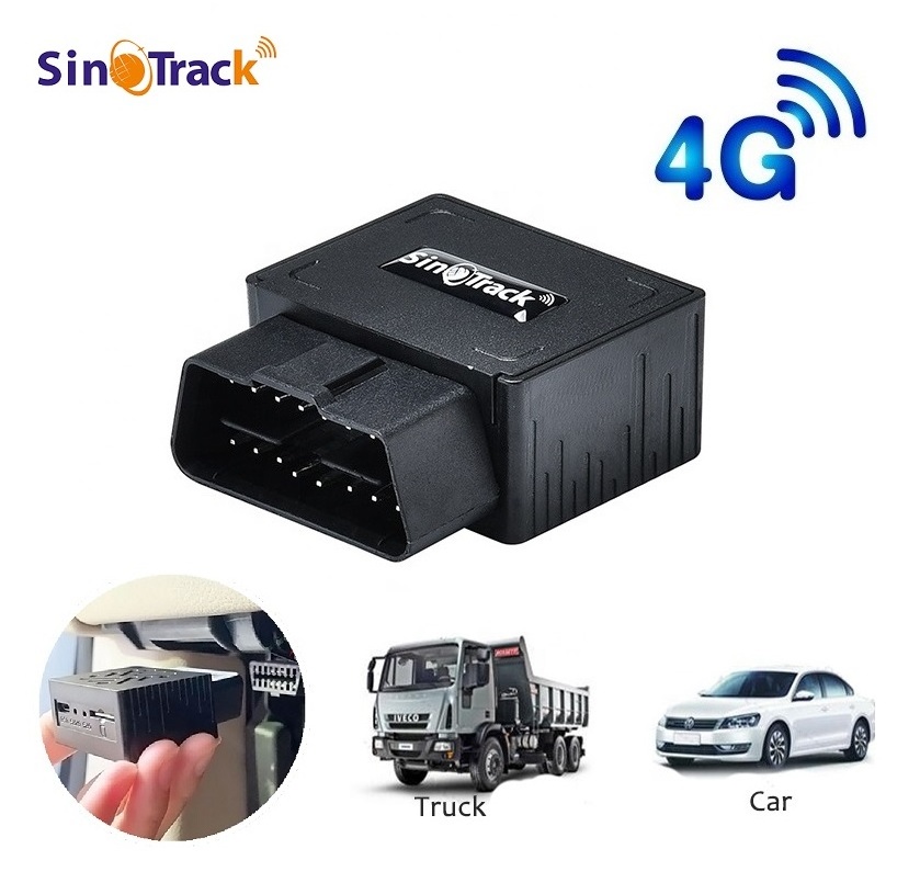 SinoTrack 4G OBD GPS Tracker Real Time Car Tracking GSM GPRS Devices ST-902LA