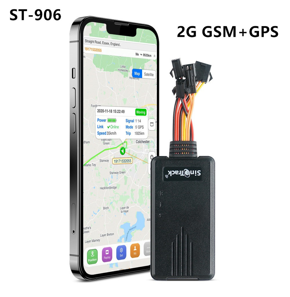 SinoTrack Anti theft Car GPS Device Tracker ST-906 With Free tracking software APP