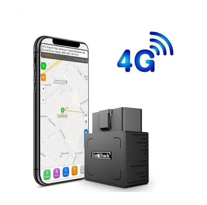 SinoTrack Free Platform ST-902LA Wireless OBD2 Plug And Play 4G GPS Tracker For Europea