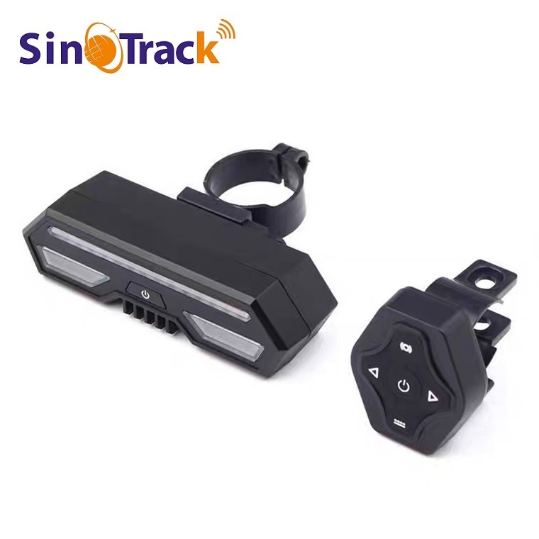 Bicycle Light Turn Signal SinoTrack ST-908 GPS Tracker With Precise Positioning Warning Remote