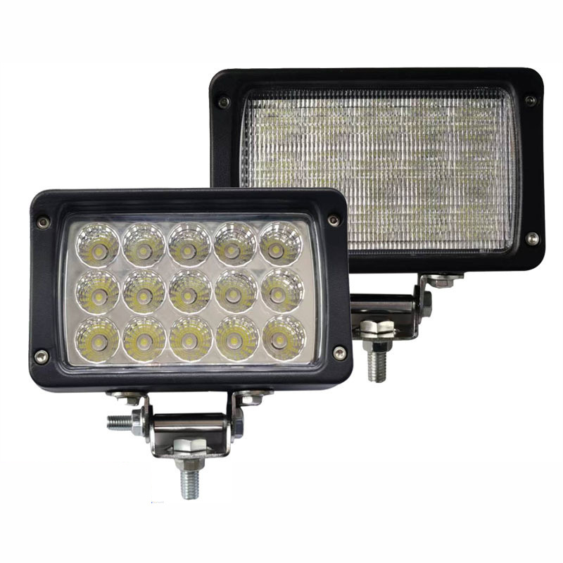 High Quality 7 Inch Flood spot Beam 45w Led Work Light for 12v 24v Ip67 for Farm Tractor 4x4 Truck Atv Off-road Front Headlight