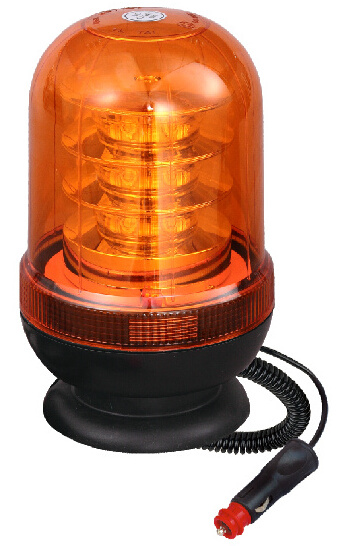 12V 24V LED Rotating Beacon Light Magnetic Flashing Warning Beacon for Car Truck Caravan Emergency