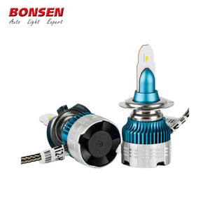 Mi2 60Watts Power Mini Size Super Bright Led Headlight Bulb For Car 6500K 12V 24V 12000LM H1 9005 H7 H3 H4 H11 880