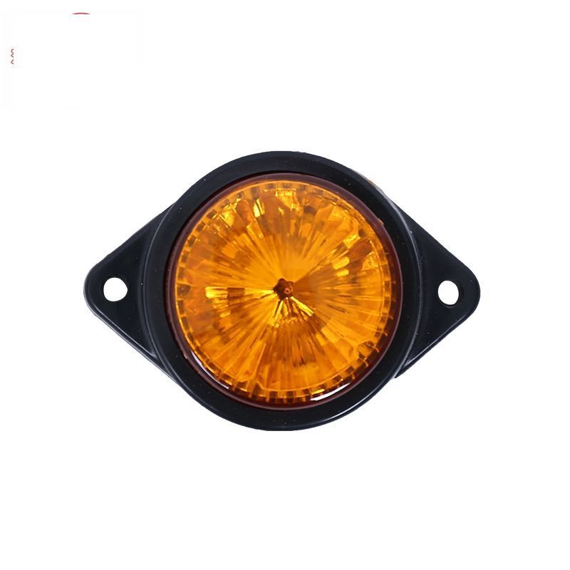 5 Led Truck Led Side Lights 24v Side Marker Rear Tail Round Bulb For Trucks Trailer Vans Signal Side Lamp Warning Light