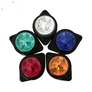 5 Led Truck Led Side Lights 24v Side Marker Rear Tail Round Bulb For Trucks Trailer Vans Signal Side Lamp Warning Light