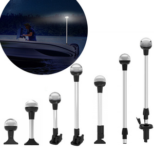 Boat LED Anchor Lights USCG Certified 2NM Navigation Anchor Lights White All Round 360 Stern Light for Marine Yacht Boat Vessel