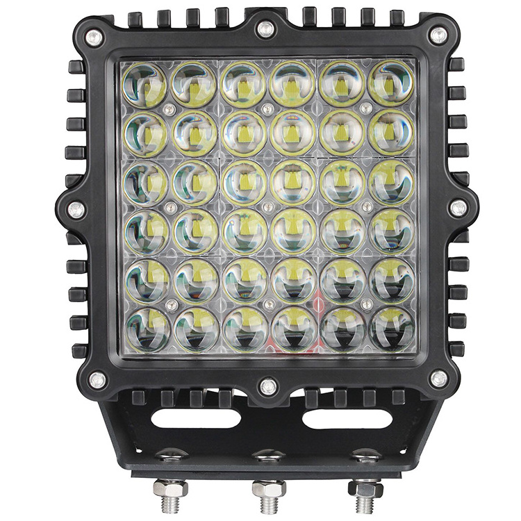 2020 Auto Parts 9inch 360W LED Driving Light Square Spot High Power LED Work Light for 4x4 off road SUV 4WD Wrangler