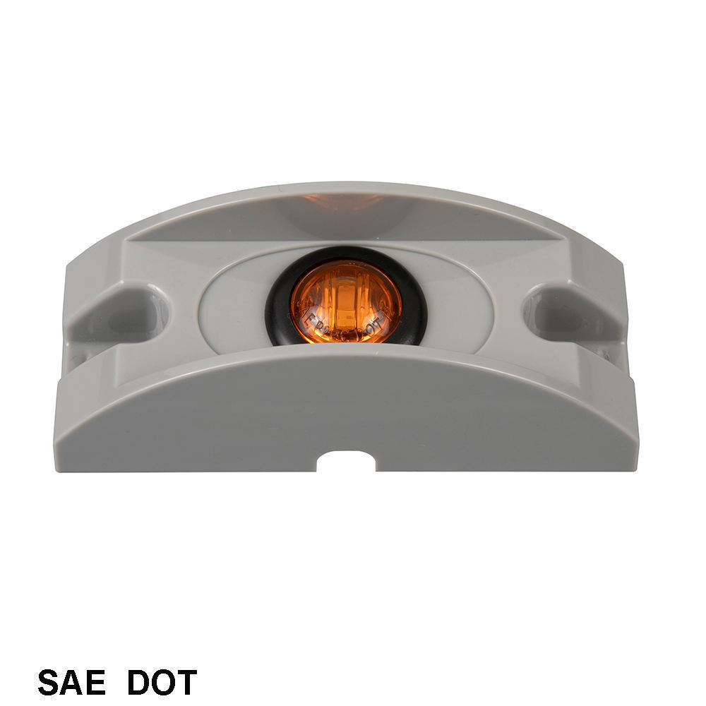 dot sae led Electrical Small Truck Flash Warning Light Side Spike Deck Light waterproof Side Marker Light For Truck Trailer