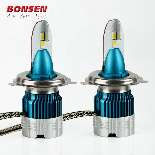 12v automotive led lights 12000LM H4 h7 car headlight bulb h15 9005 9006 no radio interference led headlights H7 LED