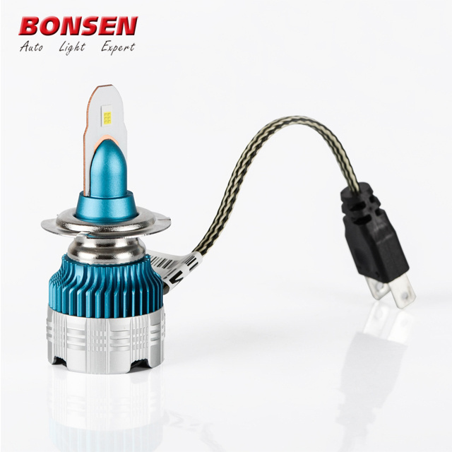 LED Headlight Kit H4 H7 H8 H9 H11 300W 30000LM 6000K Bulbs 4-Sided Design Hi Low Beam Fog Light Bulbs