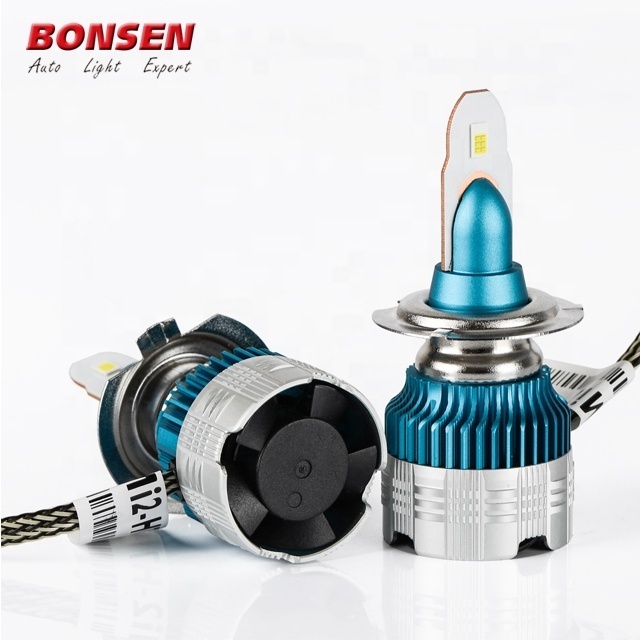 LED Headlight Kit H4 H7 H8 H9 H11 300W 30000LM 6000K Bulbs 4-Sided Design Hi Low Beam Fog Light Bulbs