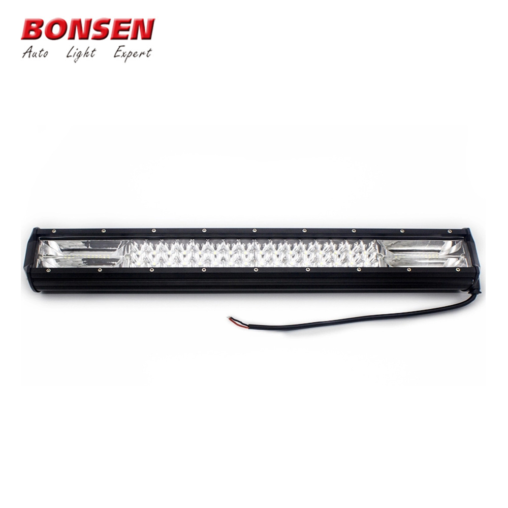 288W 3 Row high power 20inch Triple Row Off Road SMD 3030 Truck LED work Light Bar for car