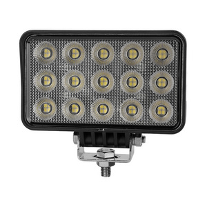 60w Led Work Light 6 InchRectangle Flood Spot O sram Chip Tractor 12v 24v Off Road for Truck Tractor SUV  LED Work Lamp IP68