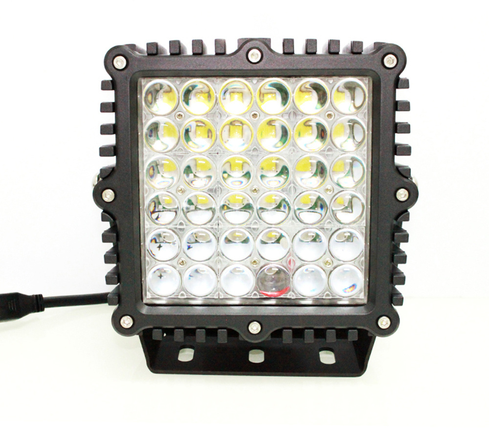 2020 Auto Parts 9inch 360W LED Driving Light Square Spot High Power LED Work Light for 4x4 off road SUV 4WD Wrangler