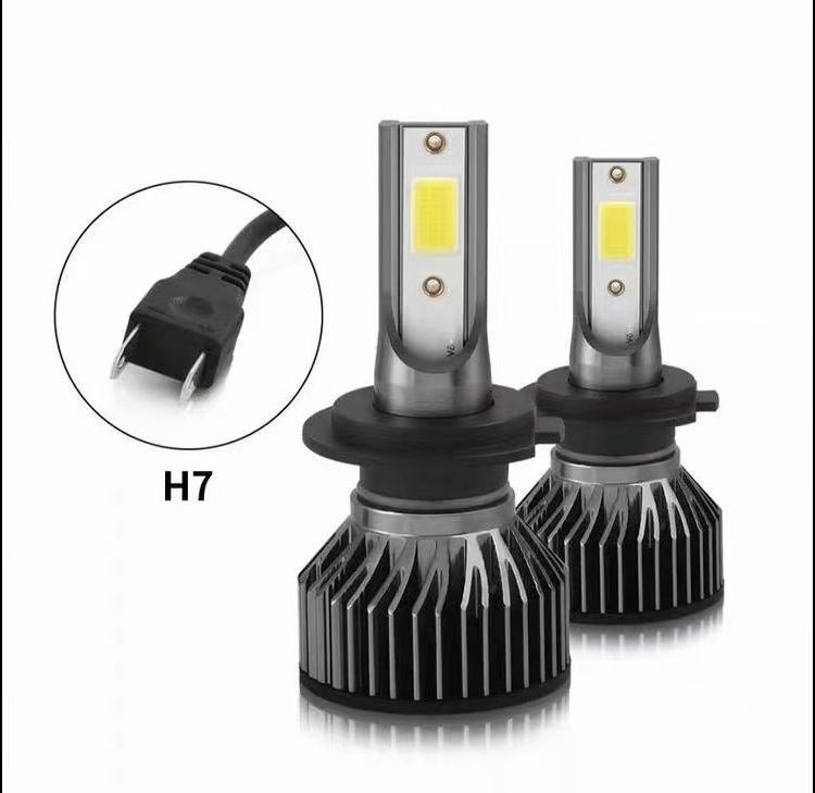 Super Bright F2 H7 Led  Headlight Kit COB CSP Chip 48w 36W White Headlamp Auto Car Lighting System IP67 H1 9012 9005 9006 H11