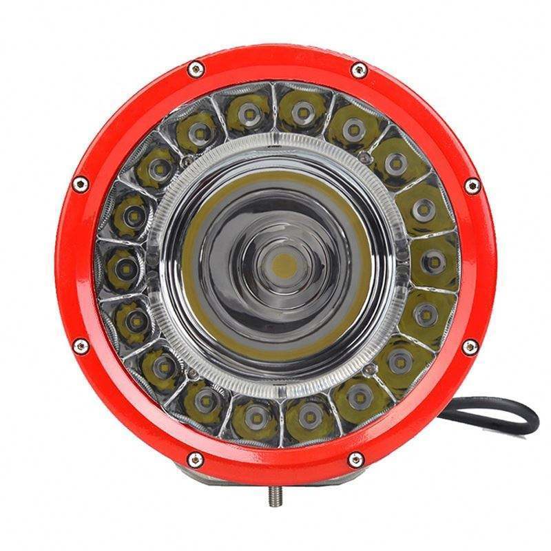 CE/ROHS  9 inch 162w Led Driving Light Round Truck Led Working Spot Headlights With DRL Ip68 4x4 Offroad High Power Car Lamps