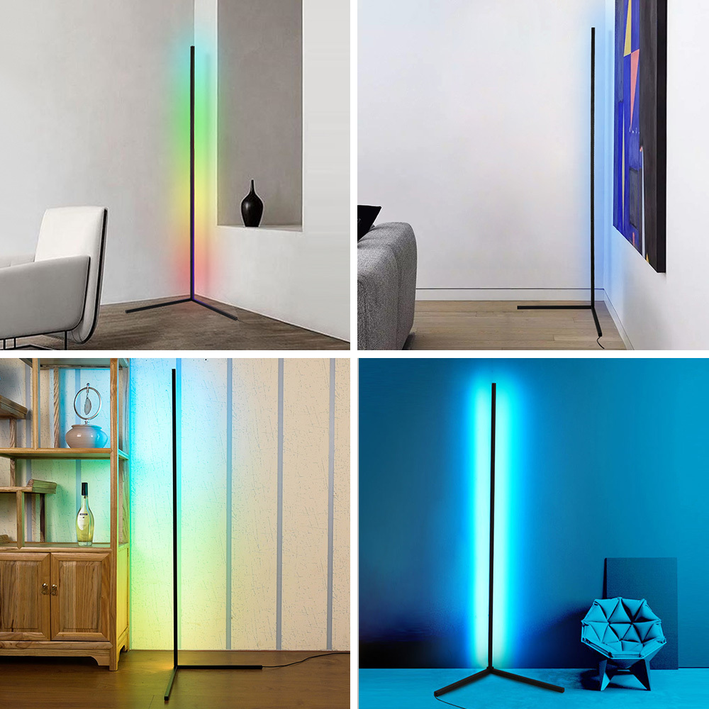 Dance Tuya WIFI APP Infrared remote control Remote control tripod Rgb floor lamp Ed corner lamp home living room decoration