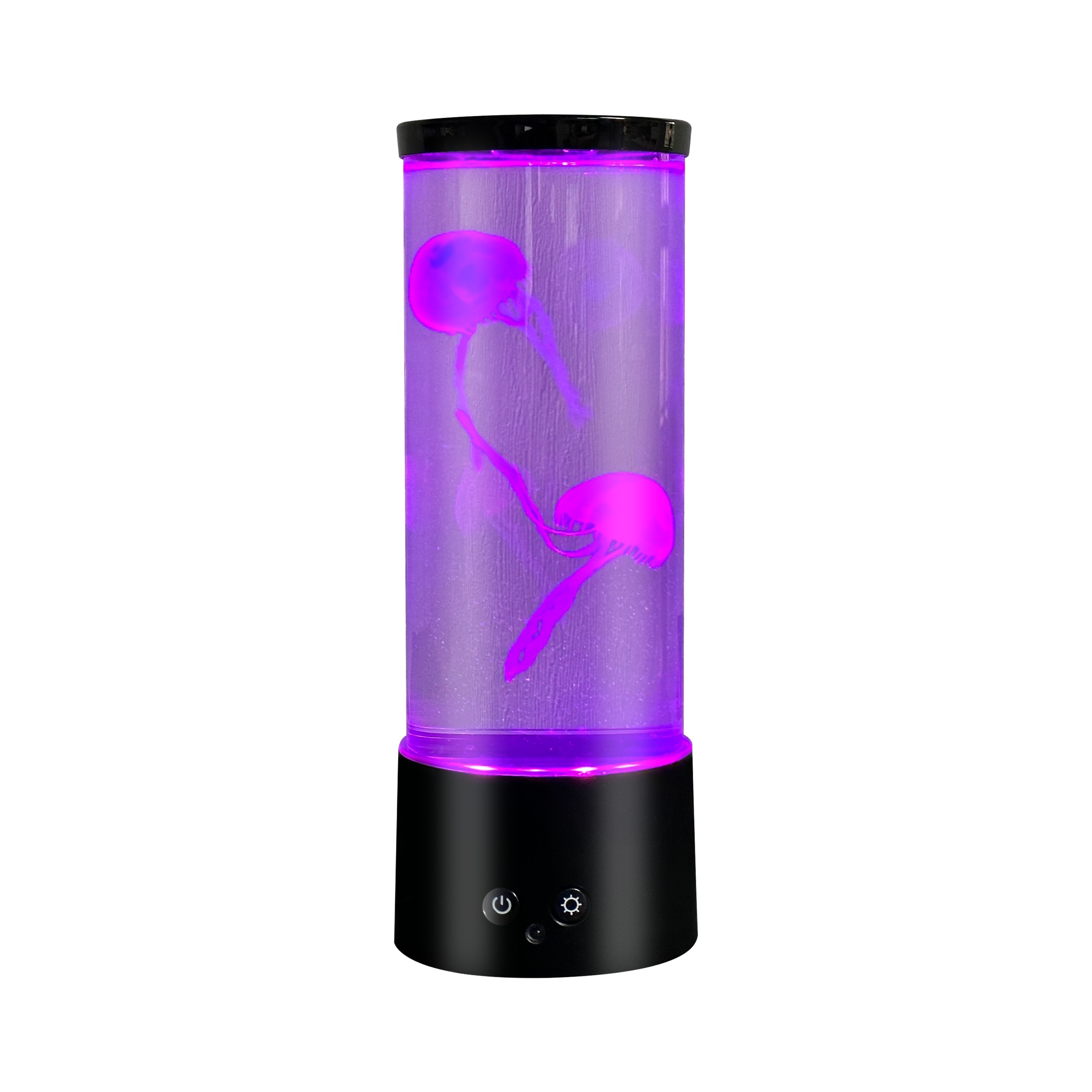 LED Jelly fish lamp USB rechargeable Artificial aquarium Jellyfish atmosphere lamp LED decoration table lamp