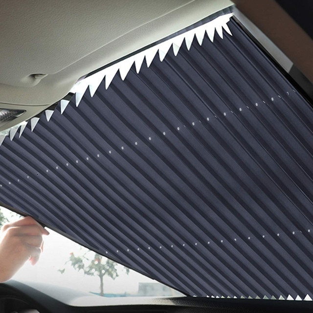 Retractable car Windshield Sun Shade automatic sunshade for cars