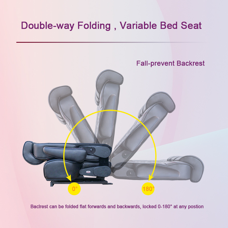 AutoLiuMa Car Auto Seat Bed Double-way Folding Jeep Wrangler Rear Seat Special with Armrests for BJ40 SUV