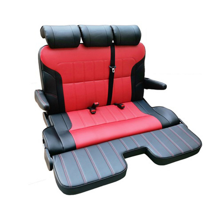 For Jeep Wrangler Rubicon from 2024 AutoLiuMa Folding Car Seat Rear RV Camper van Conversion Van Bed Seat