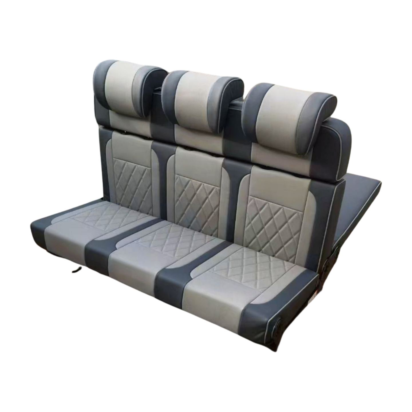 Adjustable High Quality 3-fold Changeover Bed Seat rv foldiut bench sofa seats camper rv chair with seat belt