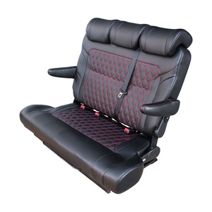 AutoLiuMa Car Auto Seat Bed Double-way Folding Jeep Wrangler Rear Seat Special with Armrests for BJ40 SUV