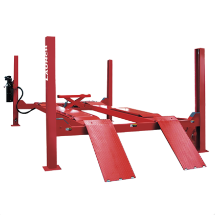 Auto Car Service Equipment Launch TLT440W Wheel Alignment Four Post Car Lift For Garage And Workshop