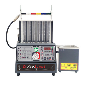 Ultrasonic GDI Injector Cleaner Kit Ausland GDI S6 Fuel Injector Tester And Cleaner 6 Cylinders Support 70V