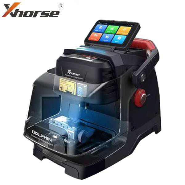 Xhorse Dolphin II XP-005L Portable Key Cutting Machine for All Key Lost Adjustable Screen XP005L Automatic Key Cutting Machine