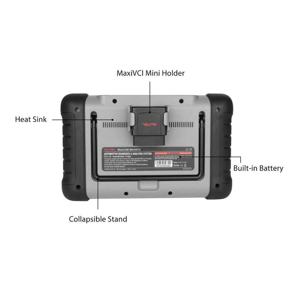 Autel MaxiCOM MK808TS TPMS Diagnostic Tool Update Online Tyre Pressure Monitor Sensor Tyre Sensor Function MK 808TS