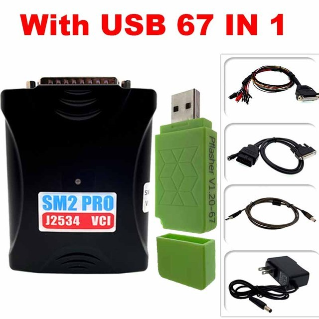 SM2 Pro Professional Multibrand Diagnostic Scanner J2534 Passthrough ECU Flash Programmer Update of ECUFlash ECUBench ECUOBD